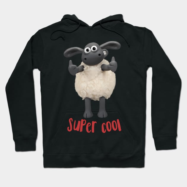 Classic Shaun Cartoon The Sheep TV Series Hoodie by WelchCocoa